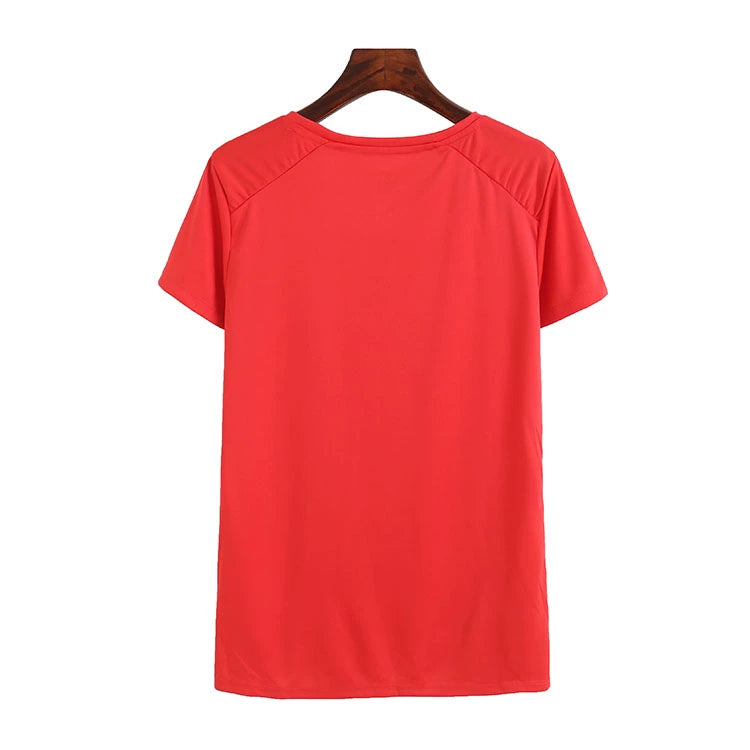 Sweat-Absorbing Running Leisure Top Short Sleeve