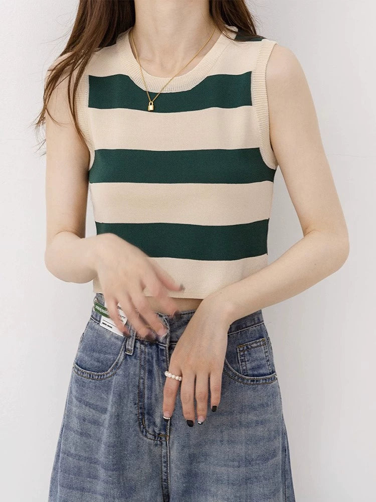 Base Shirt French Style Spring & Fall Spaghetti-Strap Camisole Top