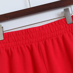 Casual Terry High-Waist Slim Looking Soft Comfortable Shorts