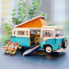 Puzzle Assembling Retro T1 Volkswagen T2 Camping Car