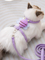 Anti-Lost Cat Pulling Rope I-Shaped Outing Special Cat Rope Anti Breaking Loose Cat Chain Kittens Rabbit Rope