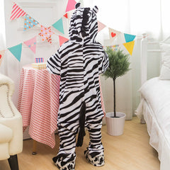 Christmas Party Parent-Child Costume Zebra Stripes Cos Performance Costume