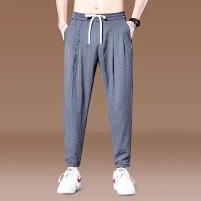 Non-Magnetic Elastic Band Security Door Work Casual Pants