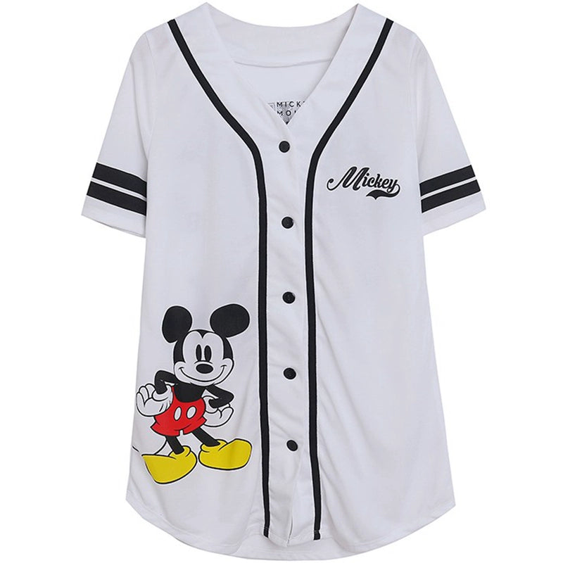 Thin and Comfortable Sweat-Absorbent Cartoon Jersey Quick-Drying T-shirt