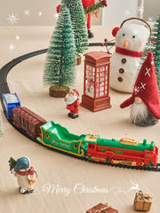 Christmas Gift Train Small Gift Decoration DIY Suit Creative Kids Kindergarten Toy Christmas Eve