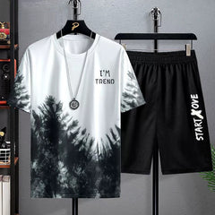 Casual Sports Two-Piece Set Handsome Menswear