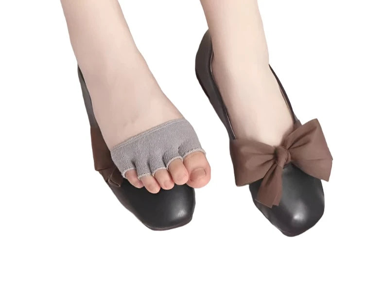 1-3 Pairs of Invisible Open Toe Fish Mouth Socks High Heels