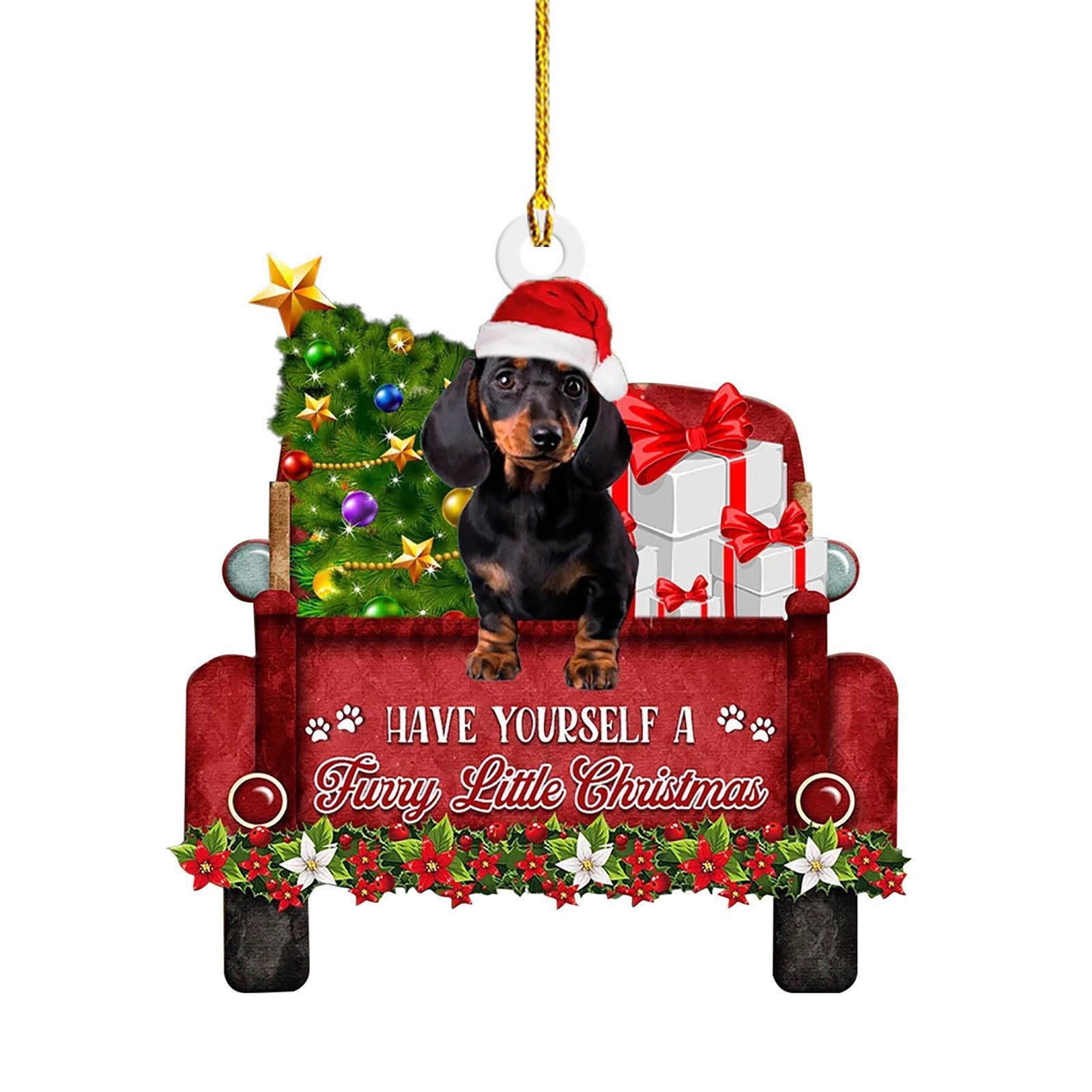 Christmas Sausage Dog Decorations Home