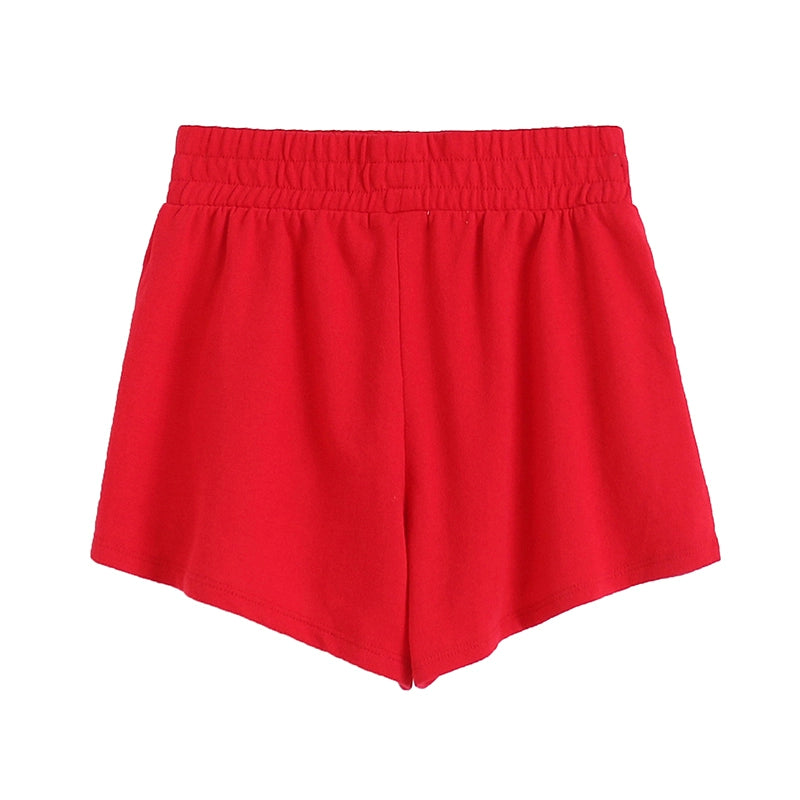 Casual Terry High-Waist Slim Looking Soft Comfortable Shorts