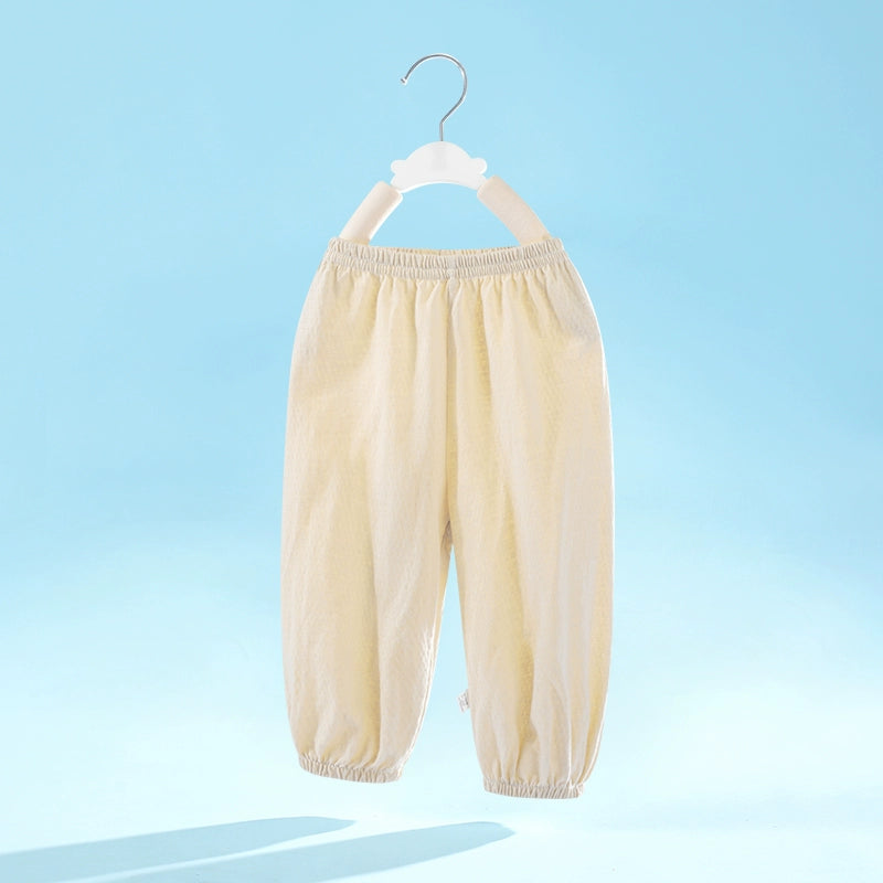 Thin Girls Baby Anti-Mosquito Pants Little Kids' Summer Clothing Trousers Children's Bloomers