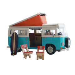 Puzzle Assembling Retro T1 Volkswagen T2 Camping Car