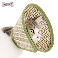 Cat Small Size Dogs Dog Elizabeth Ring Breathable Braiding Head Ferrule Sterilization Collar Anti-Licking Ring