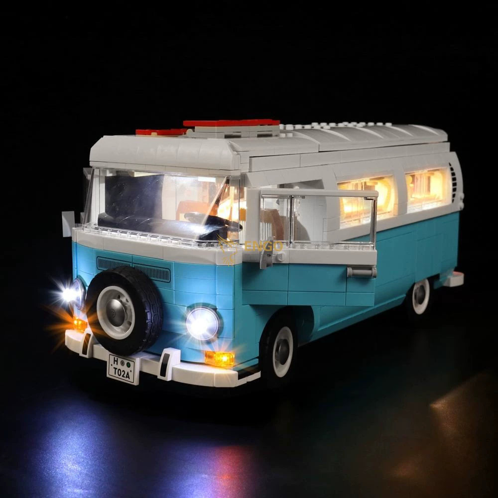 Puzzle Assembling Retro T1 Volkswagen T2 Camping Car