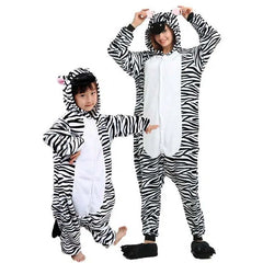 Christmas Party Parent-Child Costume Zebra Stripes Cos Performance Costume