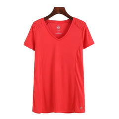 Sweat-Absorbing Running Leisure Top Short Sleeve