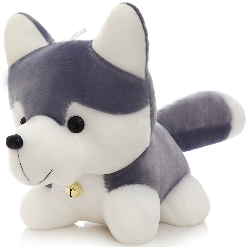 Cute Simulation Husky Doll Plush Toys Puppy Dog Doll Erha Doll Boys and Girls Birthday Gift