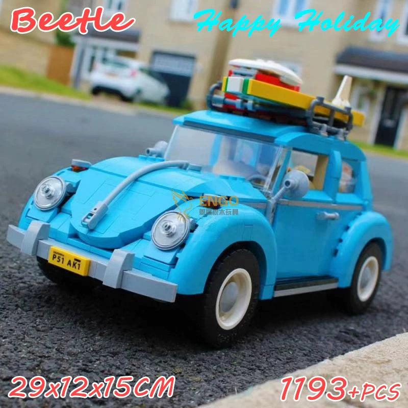 Puzzle Assembling Retro Mini Car BMW Mini Cooper Adult Assembled Toy