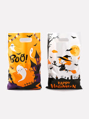 Halloween Handbag Shopping Bag Party Gift Bag Cartoon Element Color Gift Packaging Children's Candy Snack