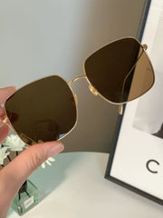 Celebrity Style Ladies Fancy Big Brand Sun-Resistant Sunglasses
