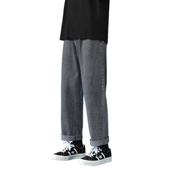 Jeans Men's Baggy Straight Trousers