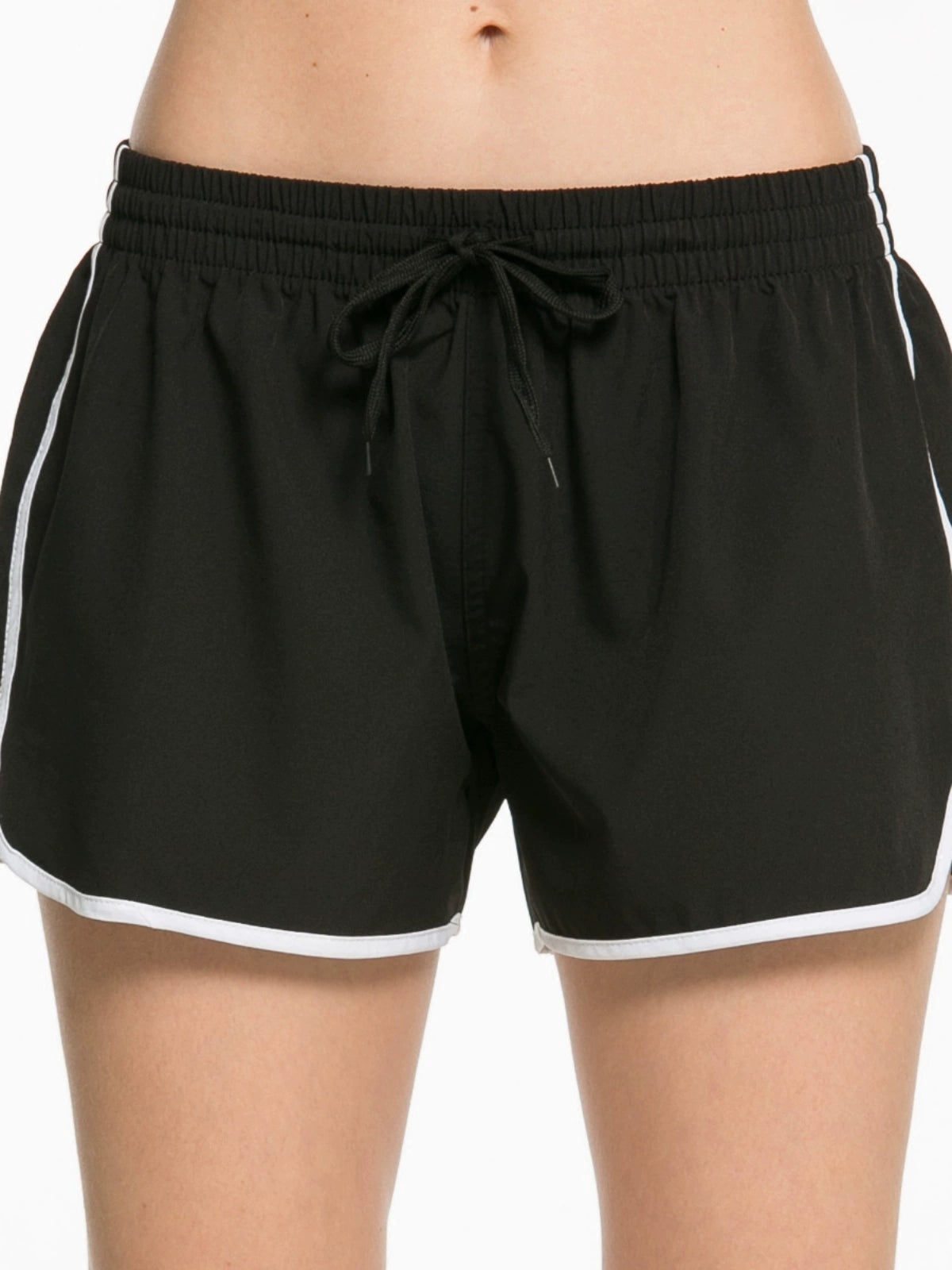 Yoga Outwear Anti-Embarrassment Elastic Lace Fitness Shorts