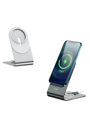 Mobile Phone Magnetic Wireless Charger Fast Charging Base Fixed Magesafe Desktop Stand