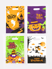 Halloween Handbag Shopping Bag Party Gift Bag Cartoon Element Color Gift Packaging Children's Candy Snack