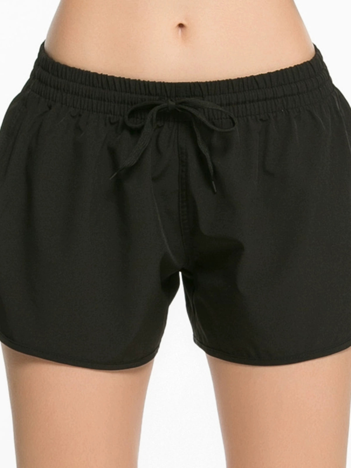 Yoga Outwear Anti-Embarrassment Elastic Lace Fitness Shorts