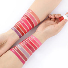 16 Colors Lip Gloss Pink Liquid Lipstick Long Lasting Velvet Lip Makeup