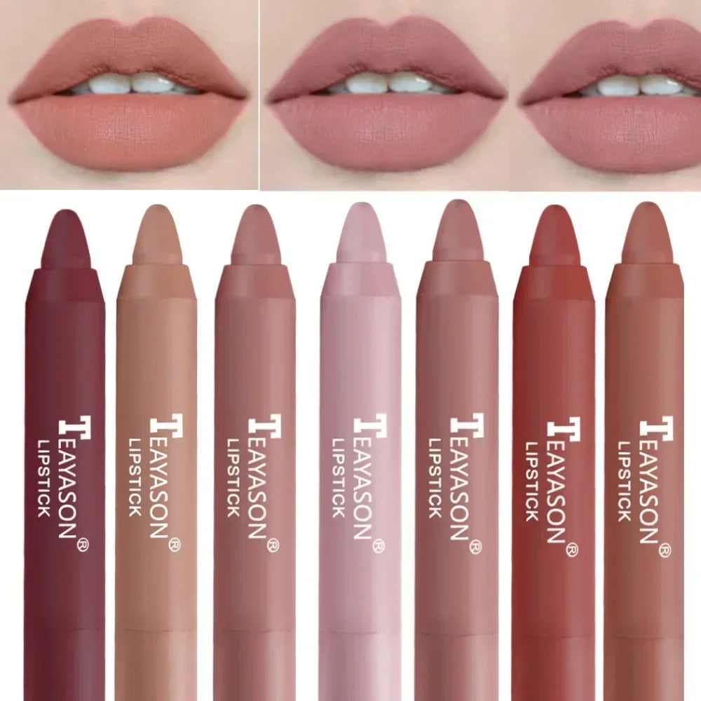 Waterproof Matte Lipliner Pencil Red Contour Tint Lipstick