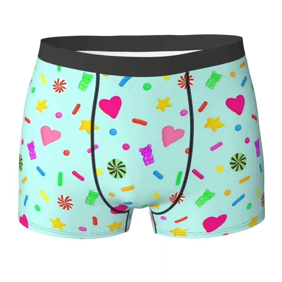 Boxer Underpants Shorts Vanellope VonSchweetz Pattern Panties Men Breathable Underwear For Homme Man Boyfriend Gift