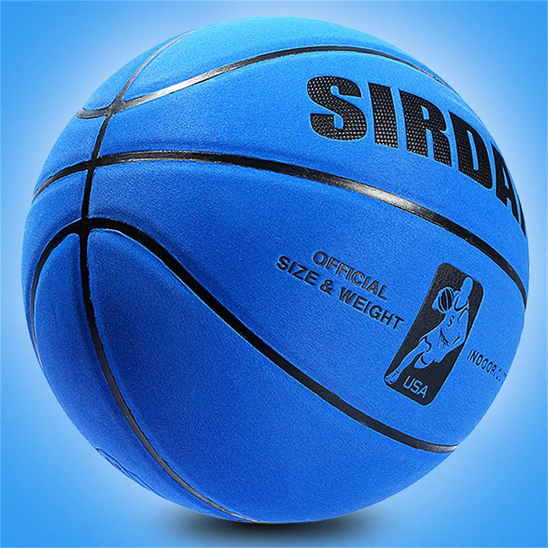 Soft Microfiber Basketball Size 7 Wear-Resistant Anti-Slip Anti-Friction Outdoor Indoor Professional Basketball