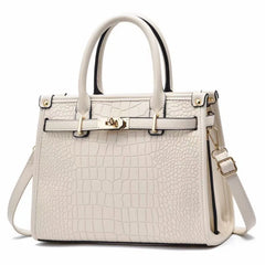 Crocodile Pattern High Quality Crossbody Bag Soft Leather Luxury Handbags