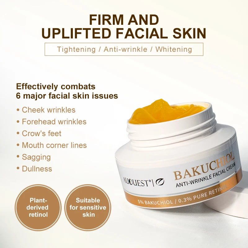 Plant Retinol Anti-Wrinkle Face Cream Whitening Smoothing Lifting Firming Anti Aging Creams Facial Skin Care