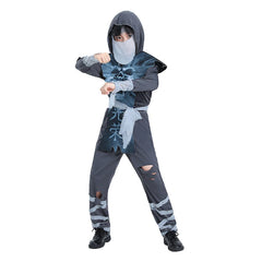 Scary Ninja Skull Zombie Cosplay Skeleton Children'S Halloween Costumes for Kids