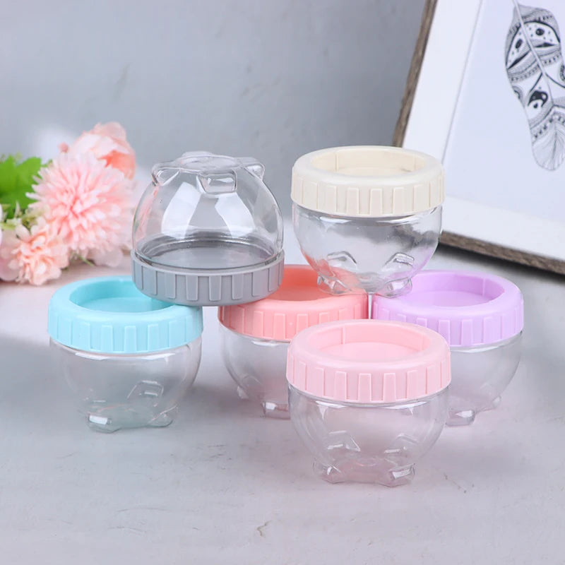 Plastic Sealed Cans Food Storage Jar Spice Teas Beans Candy Preservation Bottle