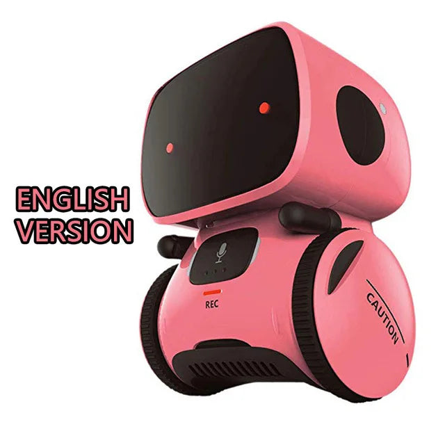 Emo Robot Smart Robots Dance Voice Command Sensor, Singing, Dancing, Repeating Robot Toy for Kids