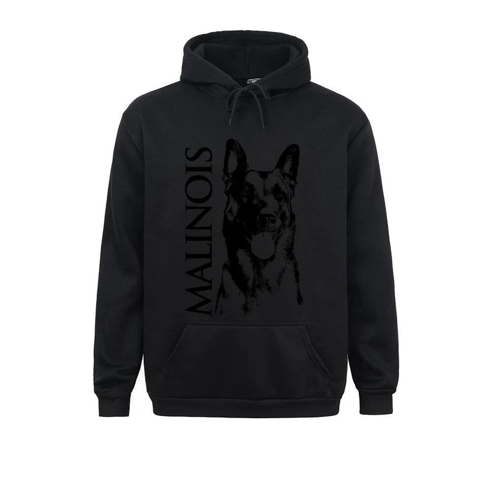 Malinois Dog Hoodies Animal Printed Men Woman Streetwear Hoodie Oversized Hooded Sweatshirts Pullovers Unisex Tracksuit Clothing