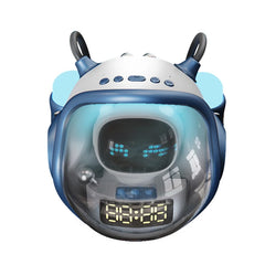 Astronaut Spaceship Wireless Bluetooth Speaker AI Interactive With RGB Light Alarm Clock Night Light