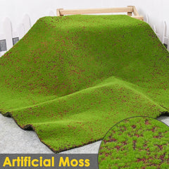 Mini Artificial Moss Turf Lawn Wall Green Plants DIY Simulation Grass