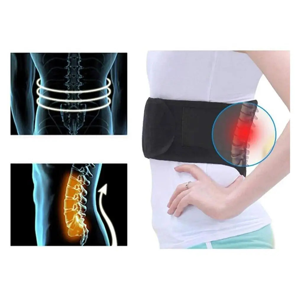 Self Heating Magnetic Therapy Back Waist Support Belt