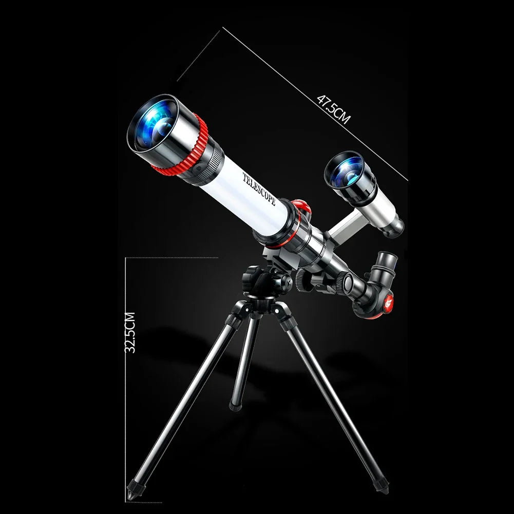 High Magnification Professional Astronomical Telescope Kids Experiment Monocular for Beginners