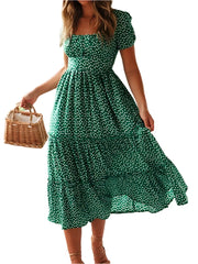 Summer Women's Beach Sweet Dresses Maxi Long Dress