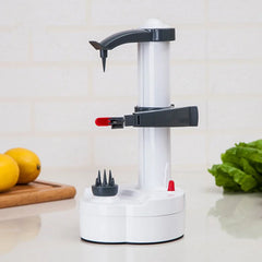 Electric Spiral Apple Peeler Cutter Slicer Fruit Potato Peeling Automatic Battery Operated Machine