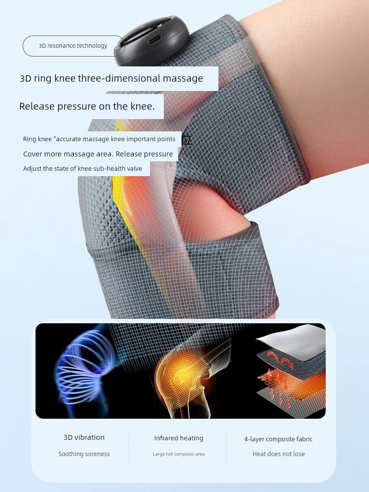 Knee Massager Elderly Joint Physiotherapy Electric Heating