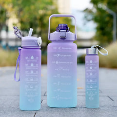 Motivational Sports Water Bottle for Active Living