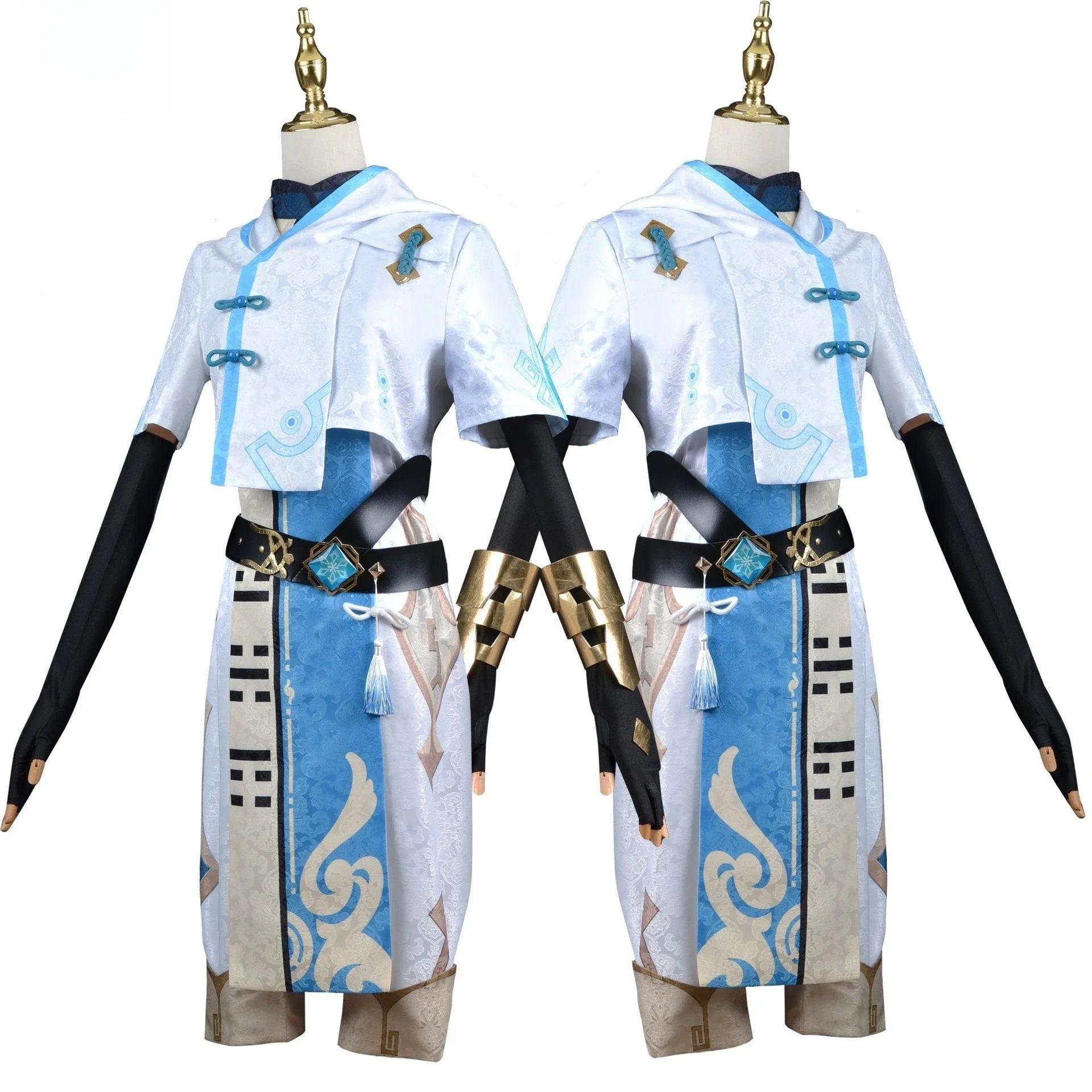 Genshin Impact Chong Yun Cosplay Costume Halloween Costume Men's Game ChongYun Party Men's Clothing Women's Anime Game