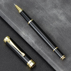 Custom Golden Text Gel Pen For School Supplies Stationary Office Accessories