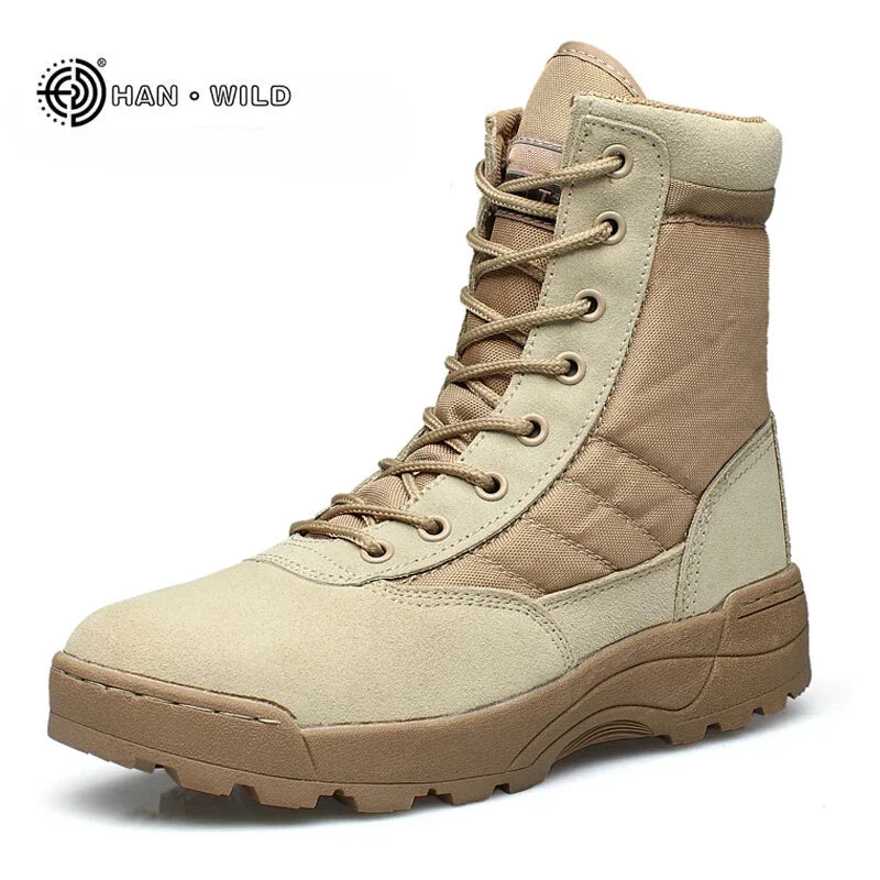 Army Boots for Ankle Combat and Work