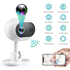 1080P HD Camera Wifi Night Vision Motion Detection Security Surveillance Baby Monitor